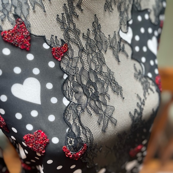 Valentines top see-through size XS - Picture 7 of 7